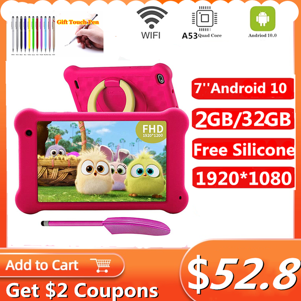 7 inch tk701 tablet pc 2gb ram 32g rom android 10.0 children's kid gift a53 quad core type-c stylus silicone case
7 inch tk701 tablet pc 2gb ram 32g rom android 10.0 children's kid gift a53 quad core type-c stylus silicone case