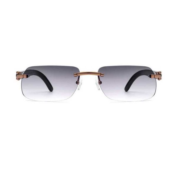 natural horn man uv400 rimless rectangle glasses for men vintage sunglasses with, White;black
natural horn man uv400 rimless rectangle glasses for men vintage sunglasses with, White;black