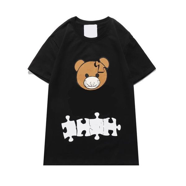 t shirts mens t shirts designer women bear print tshirts summer fashion puzzle short sleeve man street style tees woman clothing high ublw, Black;brown
t shirts mens t shirts designer women bear print tshirts summer fashion puzzle short sleeve man street style tees woman clothing high ublw, Black;brown