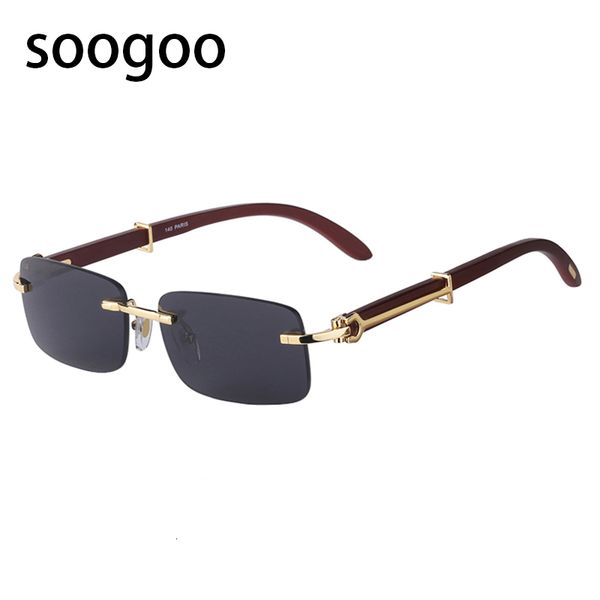 sunglasses natural wooden rimless men luxury brand designer retro classic rectangle frameless sun glasses for male uv400 230313, White;black
sunglasses natural wooden rimless men luxury brand designer retro classic rectangle frameless sun glasses for male uv400 230313, White;black