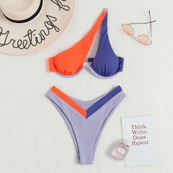 monokinis designer luxury one-shoulder triangle bikini 2023 summer new irregular two-piece open-back split swimsuit, Black
monokinis designer luxury one-shoulder triangle bikini 2023 summer new irregular two-piece open-back split swimsuit, Black