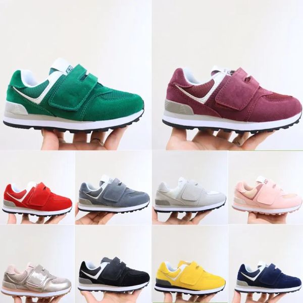 new 574 kids shoes toddlers boys girls running shoes children authentic sneakers shoe baby trainers outdoor sports sneaker, Black
new 574 kids shoes toddlers boys girls running shoes children authentic sneakers shoe baby trainers outdoor sports sneaker, Black