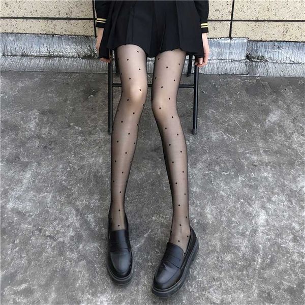 spring and summer thin super transparent jk black silk stockings female white pantyhose anti hook jacquard bottom, Black;white
spring and summer thin super transparent jk black silk stockings female white pantyhose anti hook jacquard bottom, Black;white