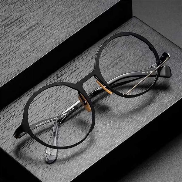 sunglasses 2023 new the same maruyama mm-0033 japanese designer handmade round large thin metal frame, White;black
sunglasses 2023 new the same maruyama mm-0033 japanese designer handmade round large thin metal frame, White;black