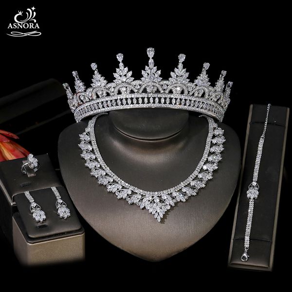 wedding jewelry sets asnora5 pieces of zircon bridal women s party luxury dubai nigeria cz crystal 230313, Slivery;golden
wedding jewelry sets asnora5 pieces of zircon bridal women s party luxury dubai nigeria cz crystal 230313, Slivery;golden