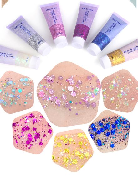 makeup bronzers and highlighters body party gilters white body glitter face glitters gel mermaid sequins self-adhesive
makeup bronzers and highlighters body party gilters white body glitter face glitters gel mermaid sequins self-adhesive