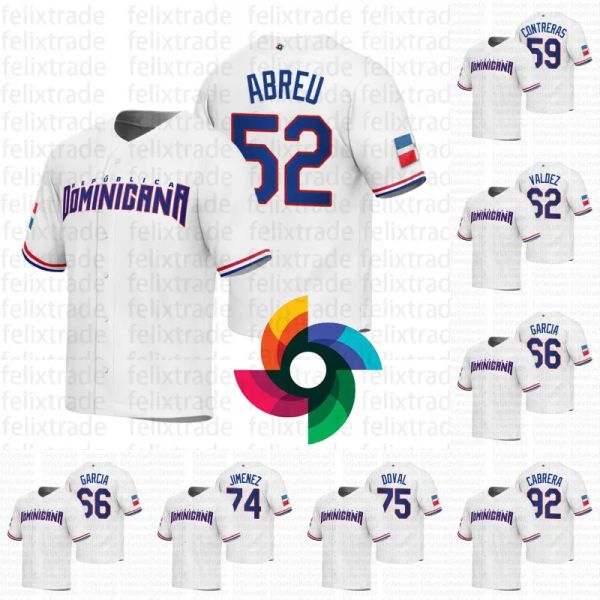 custom team dominican republic wbc jersey 2023 world baseball classic cesar valdez roansy contreras hector neris vladimir guerrero jr. rafae, Blue;black
custom team dominican republic wbc jersey 2023 world baseball classic cesar valdez roansy contreras hector neris vladimir guerrero jr. rafae, Blue;black