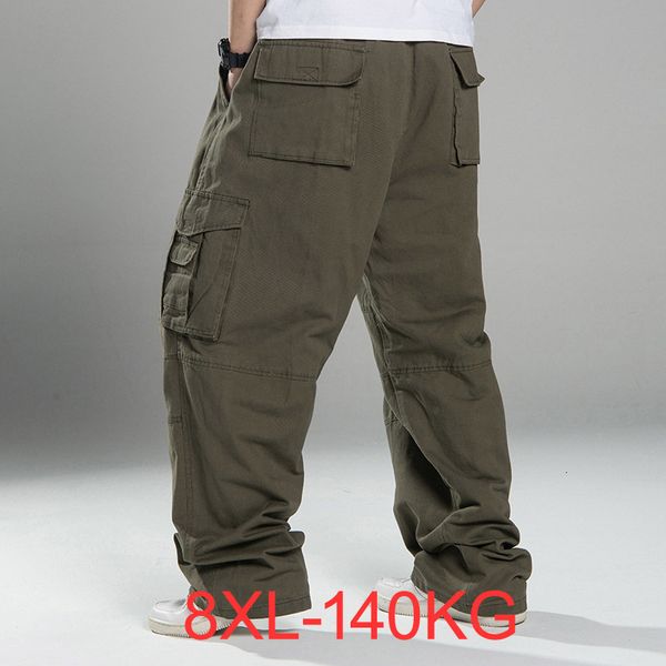 men s pants plus size 7xl 8xl spring autumn men cargo pants thick high street safari style pockets skateboard out door straight 230313, Black
men s pants plus size 7xl 8xl spring autumn men cargo pants thick high street safari style pockets skateboard out door straight 230313, Black