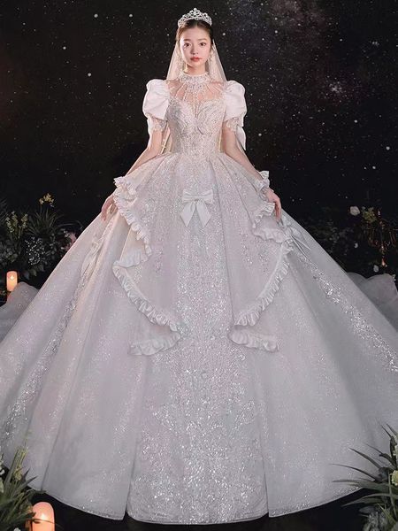 beaded crystals ball gown wedding dresses bridal dresses wedding gowns luxury beading sequins plus size arabic luxurious wed dresses designe, White
beaded crystals ball gown wedding dresses bridal dresses wedding gowns luxury beading sequins plus size arabic luxurious wed dresses designe, White