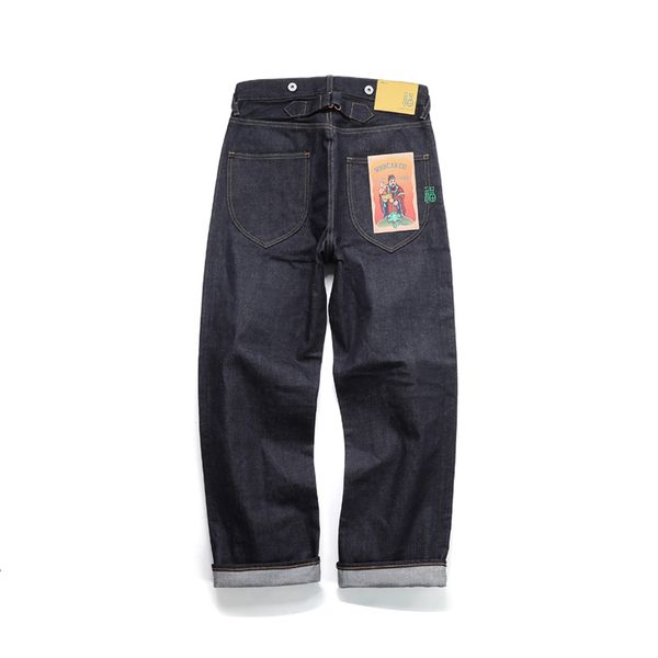 men's jeans men's jeans selvage denim high-waisted pairs buckle wide leg trousers vintage pants for male fashion 230313, Blue
men's jeans men's jeans selvage denim high-waisted pairs buckle wide leg trousers vintage pants for male fashion 230313, Blue