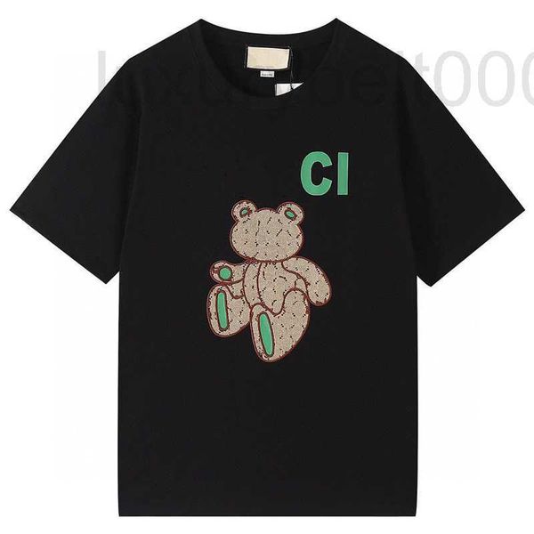 men's t-shirts designer 2023 new spring and summer green bear patch printing men's women's se short-sleeved t-shirt cotton lo, White;black
men's t-shirts designer 2023 new spring and summer green bear patch printing men's women's se short-sleeved t-shirt cotton lo, White;black