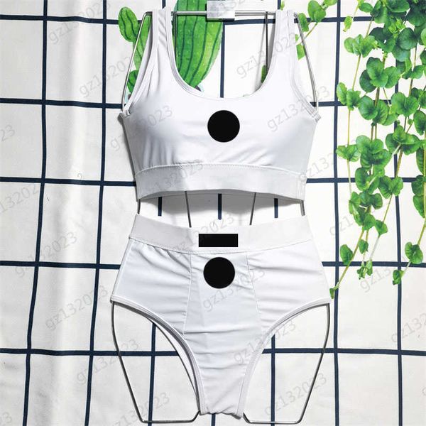 womens swimwear front brand logo printed u-neck pullover tight vest high waist bottom tummy control bathing suits sport bikini designer swim, White;black
womens swimwear front brand logo printed u-neck pullover tight vest high waist bottom tummy control bathing suits sport bikini designer swim, White;black