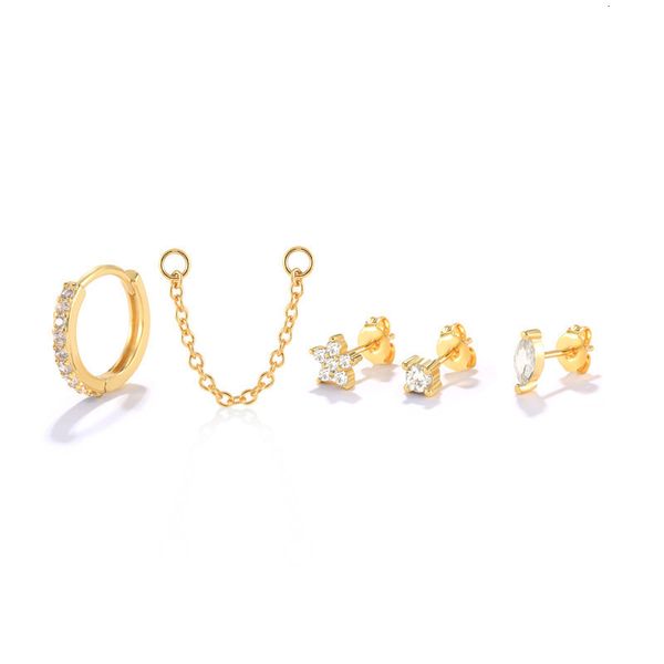 charm canner fashion coloful zircon 925 steling silver gold plated huggie stud earrings for women piercing round earings jewelry 1 set 23031, Golden
charm canner fashion coloful zircon 925 steling silver gold plated huggie stud earrings for women piercing round earings jewelry 1 set 23031, Golden