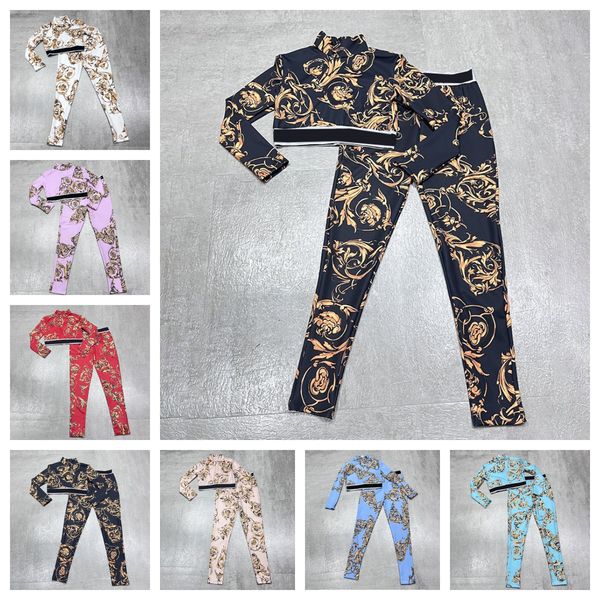 women shirt pants yoga outfit designer fitness wear flora design ladies swimming clothing long sleeve sport suit set
women shirt pants yoga outfit designer fitness wear flora design ladies swimming clothing long sleeve sport suit set
