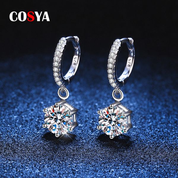 stud cosya 925 sterling silver d diamond hoop drop earrings with gra vvs1 for women sparkling wedding party fine jewelry 230313, Golden;silver
stud cosya 925 sterling silver d diamond hoop drop earrings with gra vvs1 for women sparkling wedding party fine jewelry 230313, Golden;silver