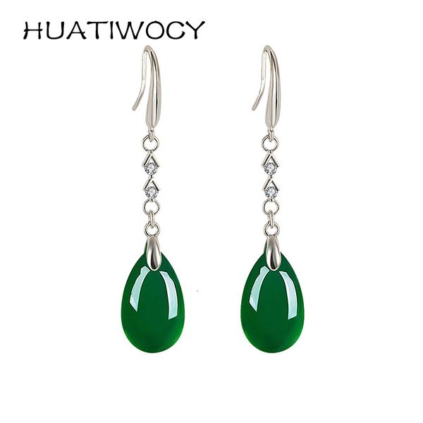 stud fashion earrings silver 925 jewelry with green agate gemstone ethnic style drop for women mother wedding party gift 230313, Golden;silver
stud fashion earrings silver 925 jewelry with green agate gemstone ethnic style drop for women mother wedding party gift 230313, Golden;silver