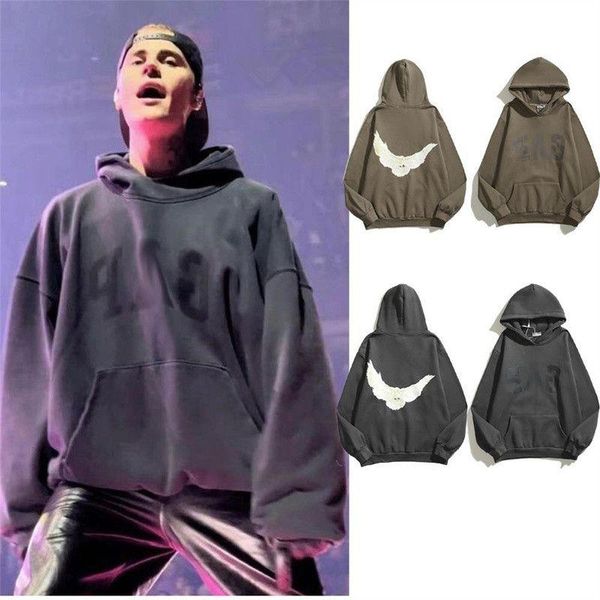sweater designer kanyes classic wests luxury hoodie three party joint name peace dove printed mens and womens yzys vintage pullover swe hpua, Black
sweater designer kanyes classic wests luxury hoodie three party joint name peace dove printed mens and womens yzys vintage pullover swe hpua, Black
