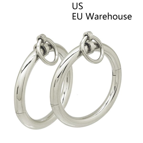 bangle polished shining stainless steel lockable wrist ankle cuffs bangle slave bracelet with removable o ring restraints set 230313, Black
bangle polished shining stainless steel lockable wrist ankle cuffs bangle slave bracelet with removable o ring restraints set 230313, Black