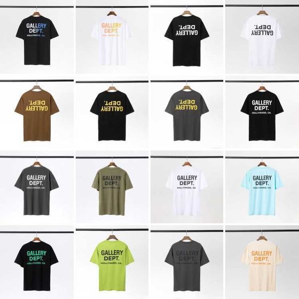 summer shirts 2023 dept shirt galleryes mens t american fashion brand short-sleeved men's women's, White;black
summer shirts 2023 dept shirt galleryes mens t american fashion brand short-sleeved men's women's, White;black