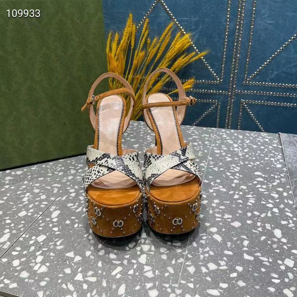 fashion women thick sole high heel shoes designer open-toe cross belt ladies shoes calfskin metal embellishment party dress shoes 35-42 with, Black
fashion women thick sole high heel shoes designer open-toe cross belt ladies shoes calfskin metal embellishment party dress shoes 35-42 with, Black