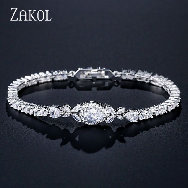 charm bracelets zakol fashion water drop cubic zirconia tennis bracelets bangles for women leaf bridal wedding jewelry wholesale bp2046 2303, Golden;silver
charm bracelets zakol fashion water drop cubic zirconia tennis bracelets bangles for women leaf bridal wedding jewelry wholesale bp2046 2303, Golden;silver