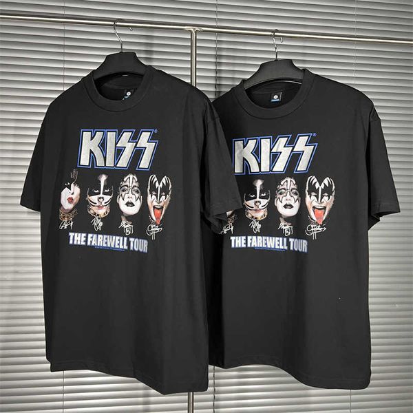 american t vintage tee kiss band kiss band character short-sleeved t-shirt fashion brand men and women lovers t, Black;white
american t vintage tee kiss band kiss band character short-sleeved t-shirt fashion brand men and women lovers t, Black;white