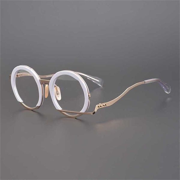 sunglasses 2023 new super personality japanese round handmade irregular shape eyeglass unique literary and artistic frame with myopic women&, White;black
sunglasses 2023 new super personality japanese round handmade irregular shape eyeglass unique literary and artistic frame with myopic women&, White;black