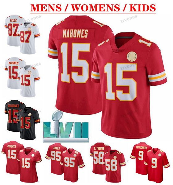 custom lvii 15 patrick mahomes 87 travis kelce football jerseys mens womens kids pacheco 95 jones 55 frank clark 17 hardman butker derrick t, Black;red
custom lvii 15 patrick mahomes 87 travis kelce football jerseys mens womens kids pacheco 95 jones 55 frank clark 17 hardman butker derrick t, Black;red