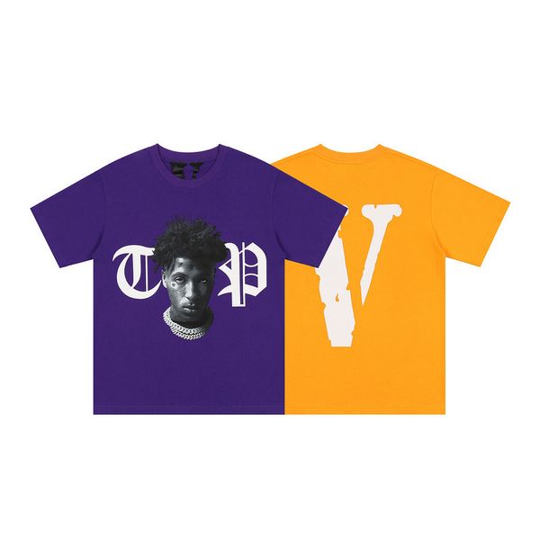 vlone brand new men's women's t-shirt men's summer fashion casual loose big v portrait print short sleeve couple t-shirt high, White;black
vlone brand new men's women's t-shirt men's summer fashion casual loose big v portrait print short sleeve couple t-shirt high, White;black
