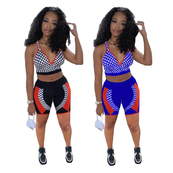 new designer summer outfits women tracksuits two piece sets sleeveless tank and shorts sports suits casual sportswear beach wear bulk wholes, Gray
new designer summer outfits women tracksuits two piece sets sleeveless tank and shorts sports suits casual sportswear beach wear bulk wholes, Gray
