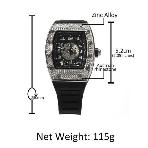 watch trendy new men's watch fashion inlaid english watch multifunctional personalized sports silicone tape hip hop watch, Slivery;golden
watch trendy new men's watch fashion inlaid english watch multifunctional personalized sports silicone tape hip hop watch, Slivery;golden