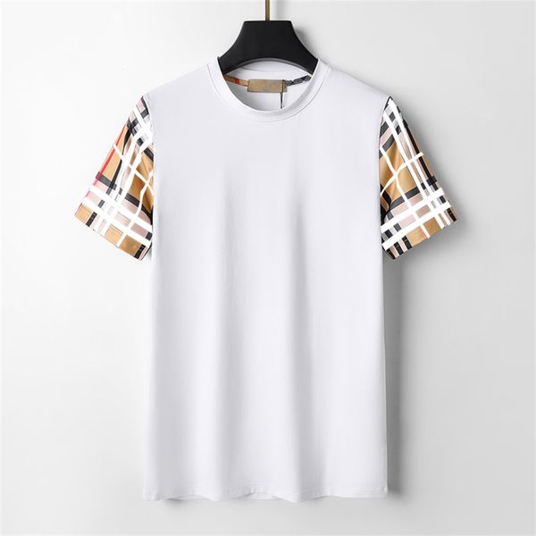 fashion designer men's tee shirts fashion casual 100% cotton wrinkle resistant slim letter chain printing couples black and white color, White;black
fashion designer men's tee shirts fashion casual 100% cotton wrinkle resistant slim letter chain printing couples black and white color, White;black