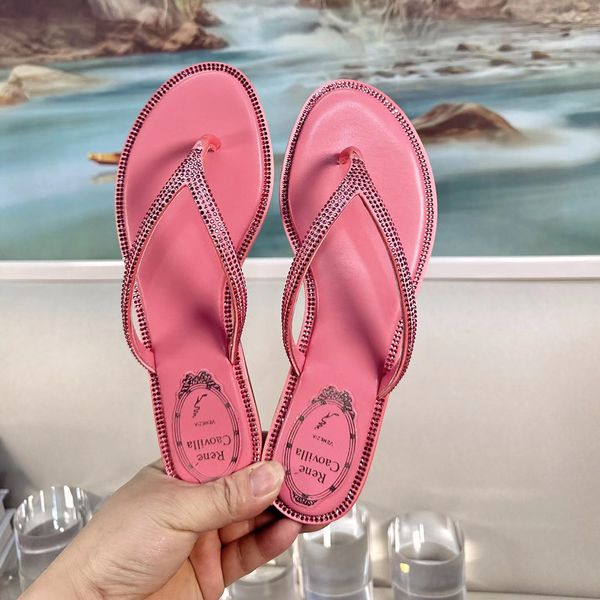 rene caovilla new rhinestone decorative flip flops slippers leather sole slide summer sandals slip-on shoes flats sandal for women luxury
rene caovilla new rhinestone decorative flip flops slippers leather sole slide summer sandals slip-on shoes flats sandal for women luxury