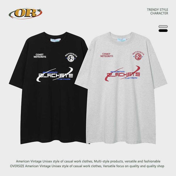 oreeta | summer new fashion brand letter print loose sports t-shirt men's casual round neck half sleeve shirt, Black;white
oreeta | summer new fashion brand letter print loose sports t-shirt men's casual round neck half sleeve shirt, Black;white