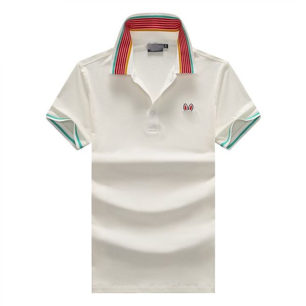 men's designer t-shirt fashion classic multicolor polo shirt american casual men's standing collar t-shirt with diagonal stripes a, White;black
men's designer t-shirt fashion classic multicolor polo shirt american casual men's standing collar t-shirt with diagonal stripes a, White;black