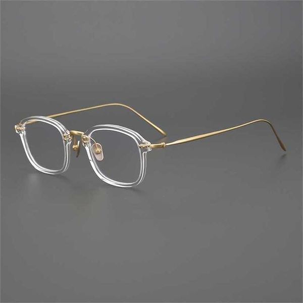 sunglasses 2023 new handmade ultra-light male plate frame small box can be matched with high myopia glasses, White;black
sunglasses 2023 new handmade ultra-light male plate frame small box can be matched with high myopia glasses, White;black
