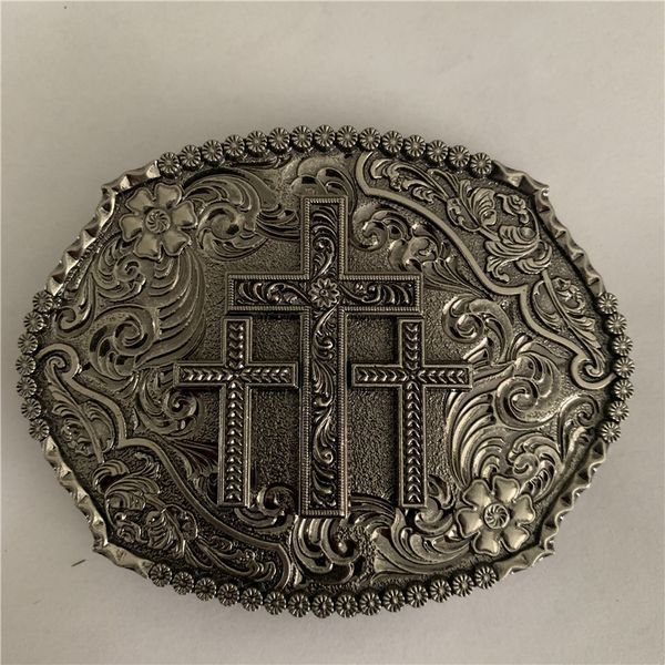 classic flower pattern cross western cowboy belt buckles for fashion men belts accessories, Slivery;black
classic flower pattern cross western cowboy belt buckles for fashion men belts accessories, Slivery;black