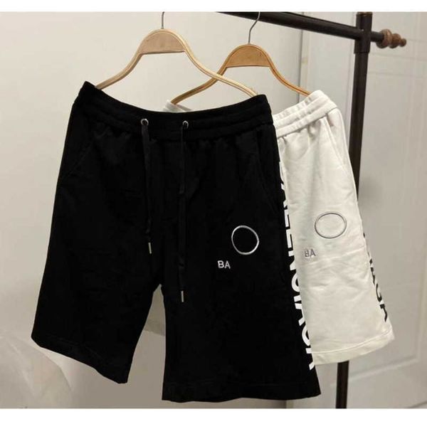 designer mens shorts spring summer black and white casual cotton loose elastic waist high pants, White;black
designer mens shorts spring summer black and white casual cotton loose elastic waist high pants, White;black