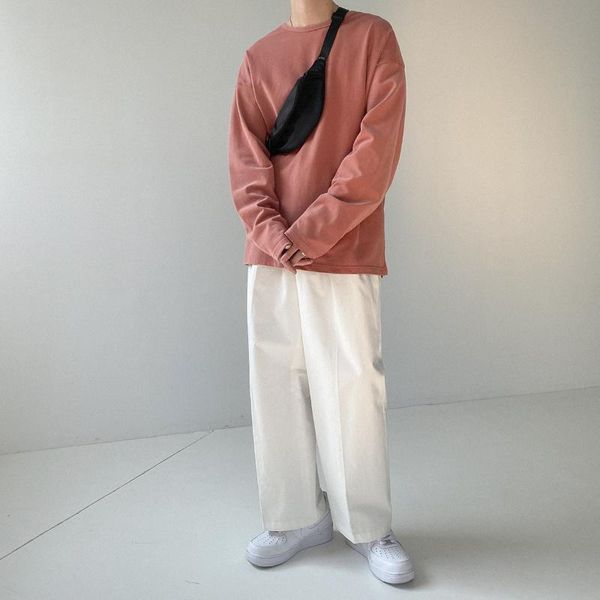 t men's shirts high-quality wool long-sleeved t-shirt autumn round neck wild loose bottoming shirt korean version of the trend pur, White;black
t men's shirts high-quality wool long-sleeved t-shirt autumn round neck wild loose bottoming shirt korean version of the trend pur, White;black