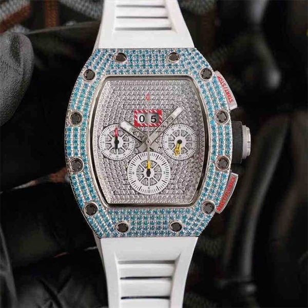 watch leisure blue richa 011 diamond automatic mechanical case tape millers es mens wrist clock gmt relojs high quality, Slivery;black
watch leisure blue richa 011 diamond automatic mechanical case tape millers es mens wrist clock gmt relojs high quality, Slivery;black