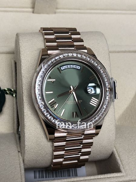 ewf factory rose gold president day date 40 diamond bezel watch (228345rbr), Slivery;brown
ewf factory rose gold president day date 40 diamond bezel watch (228345rbr), Slivery;brown