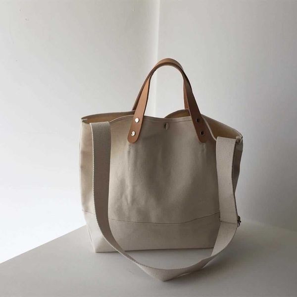 simple and versatile large bag ins canvas large capacity handbag leisure single shoulder messenger women's bag 230313
simple and versatile large bag ins canvas large capacity handbag leisure single shoulder messenger women's bag 230313
