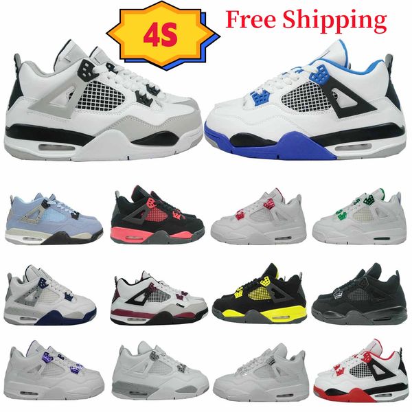 jumpman 4 4s men women basketball shoes trainers sneakers purple university blue pink black cat university blue white oreo sail red metallic
jumpman 4 4s men women basketball shoes trainers sneakers purple university blue pink black cat university blue white oreo sail red metallic