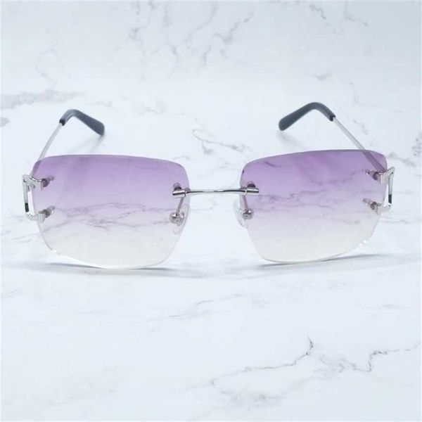 big square sunglasses rimless mens brand designer men luxury carter sunglass fashion glasses women decoration shades, White;black
big square sunglasses rimless mens brand designer men luxury carter sunglass fashion glasses women decoration shades, White;black