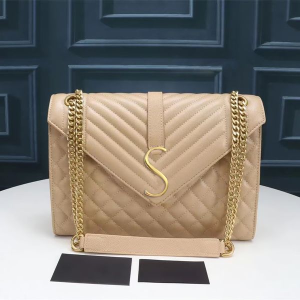luxury genuine leather clutch bag envelope chain wallet metal chain crossbody bag famous designers man tote woc handbags caviar women shoppi
luxury genuine leather clutch bag envelope chain wallet metal chain crossbody bag famous designers man tote woc handbags caviar women shoppi