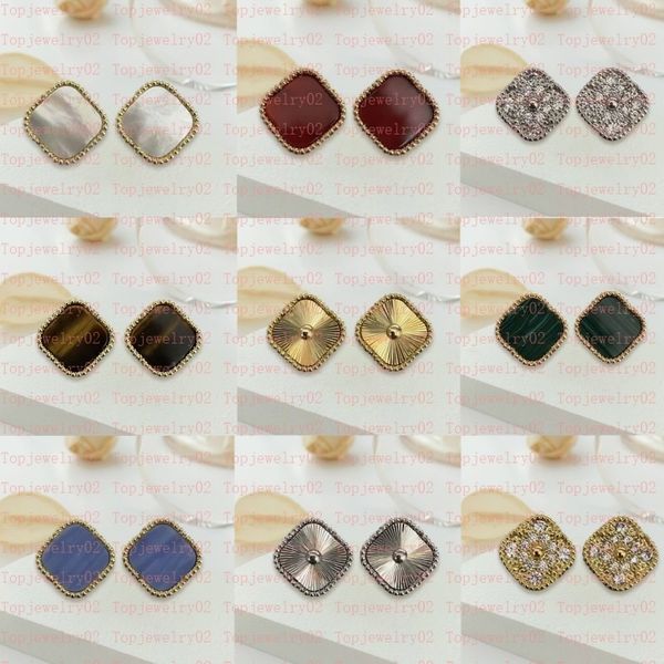 fashion vintage 4/four leaf clover charm stud earrings back mother-of-pearl silver 18k gold plated agate for women&girls valentine's mo, Golden;silver
fashion vintage 4/four leaf clover charm stud earrings back mother-of-pearl silver 18k gold plated agate for women&girls valentine's mo, Golden;silver
