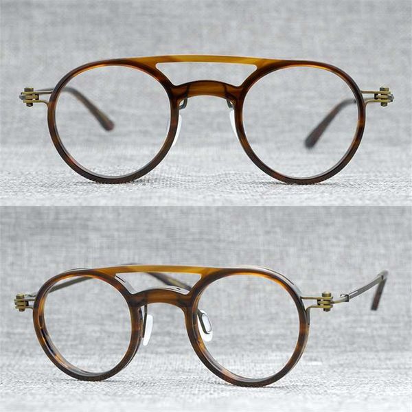 sunglasses 2023 new tavat high grade pure titanium silicone nose bracket double beam pilot frame handmade glasses men's and women', White;black
sunglasses 2023 new tavat high grade pure titanium silicone nose bracket double beam pilot frame handmade glasses men's and women', White;black