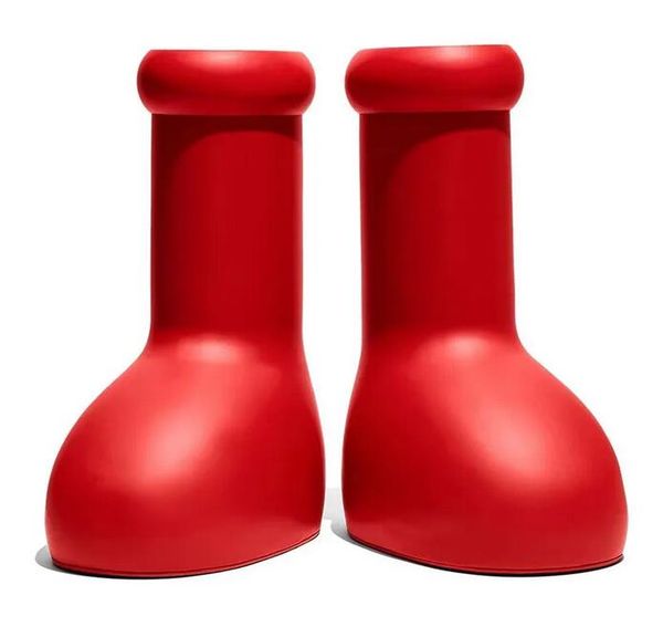 2023 big red boots designer mschf astro boy cartoon boot into real life smooth rubber round toe fantasy magic shoes for men women knee high, Black
2023 big red boots designer mschf astro boy cartoon boot into real life smooth rubber round toe fantasy magic shoes for men women knee high, Black