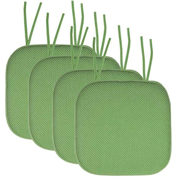 sweet home collection chair cushion memory foam pads with ties honeycomb pattern slip non skid rubber back rounded square 16 x 16 seat cover
sweet home collection chair cushion memory foam pads with ties honeycomb pattern slip non skid rubber back rounded square 16 x 16 seat cover