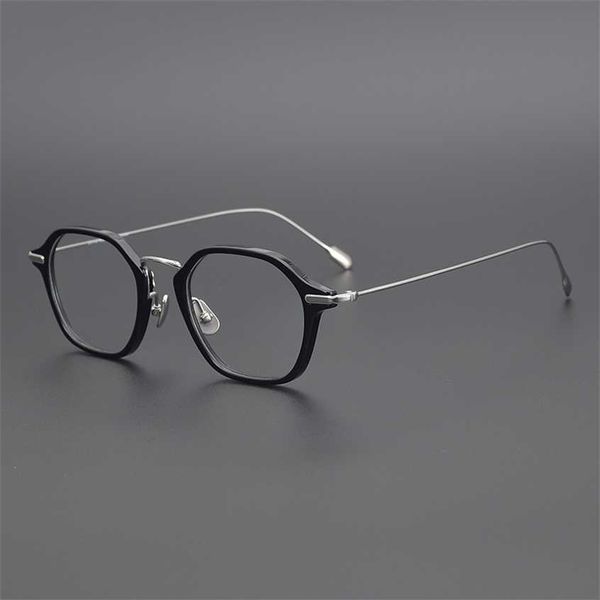 sunglasses 2023 new japanese designer's ultra-light and small hexagonal gold beam pure titanium eyeglass can be equipped with anti-blue, White;black
sunglasses 2023 new japanese designer's ultra-light and small hexagonal gold beam pure titanium eyeglass can be equipped with anti-blue, White;black